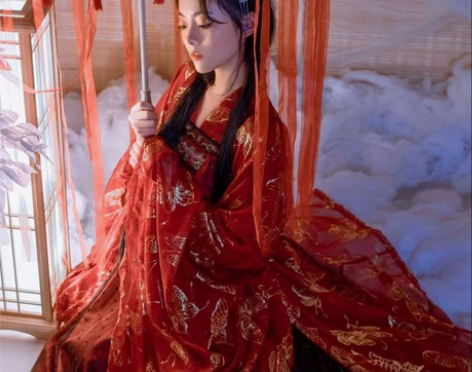 艺缕赤鸢传统汉服齐胸襦裙日常清新6米大摆正...