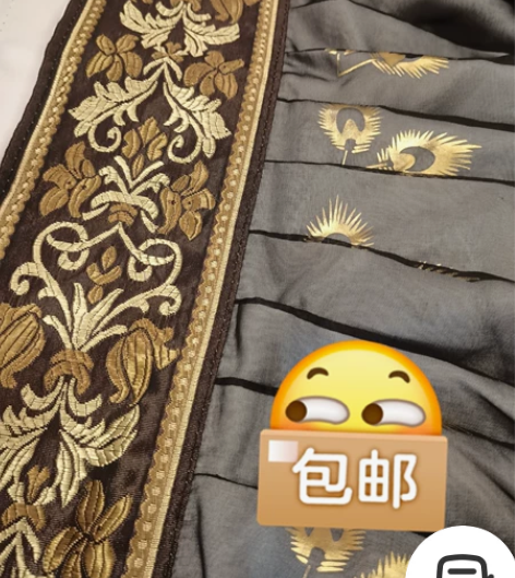 【L码齐胸襦裙】跳楼价 急出 上襦+裙子（...