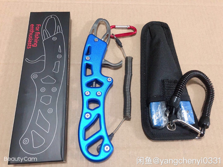 不锈钢迷你路亚控鱼钳多功能路亚钳控鱼器套装...