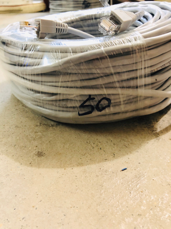 家用高速网线50米带水晶头包邮