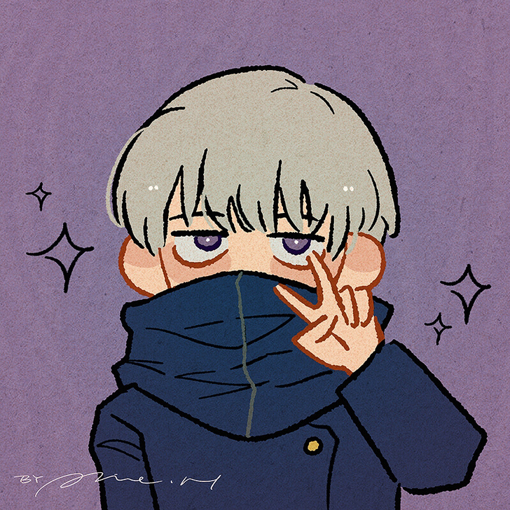 出蓝色狗卷棘cos服