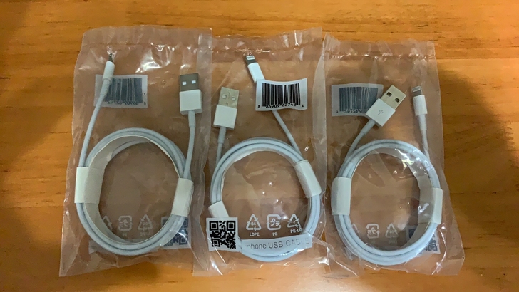 富士康E75原厂苹果手机平板数据线通用不弹...