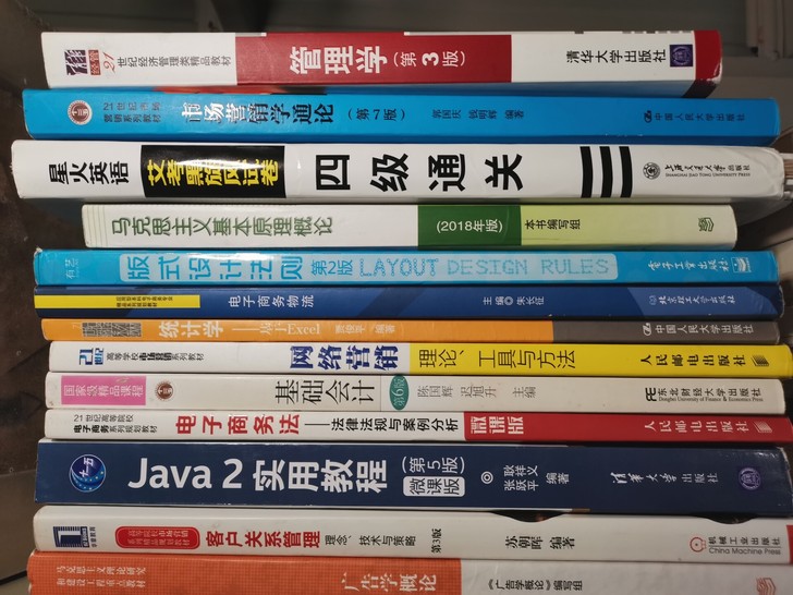 【毕业清仓】出闲置电子商务相关书籍。统计学...