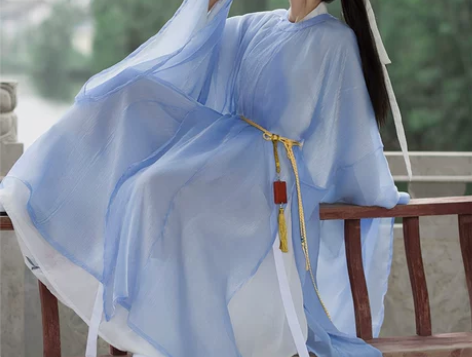 五五年汉服 云栖 原创女明制纯色圆领袍男女