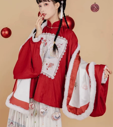 【半退坑清衣柜】七月夕 走秀款 绒果 披肩...