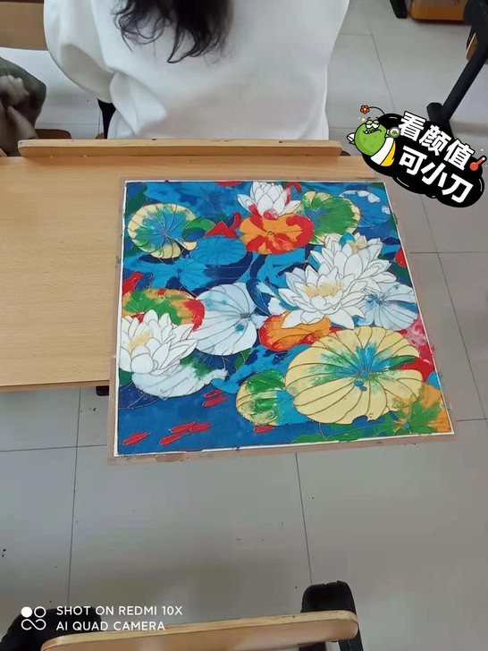 掐丝珐琅景泰蓝工艺画材料套装包金丝彩沙装饰...