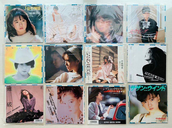 中森明菜 单曲LP