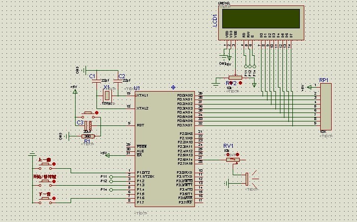 基于单片机数字音乐盒，仿真，程序，原理图，...