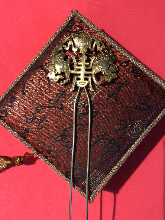 老银鎏金发簪,喜欢看清下单,售出不退