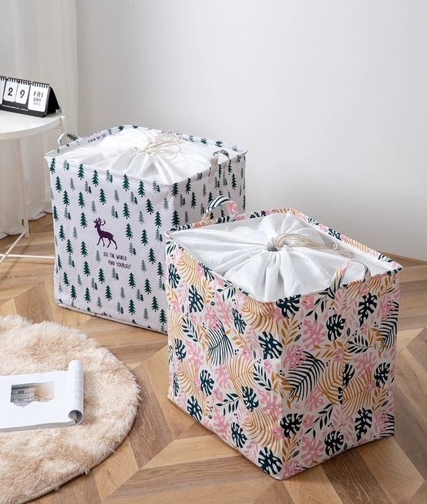 清仓衣服收纳布艺收纳箱整理袋子大号家用被子...