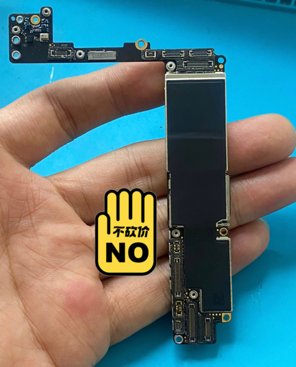 苹果8P主板国行三网64G内存带白色指纹,...