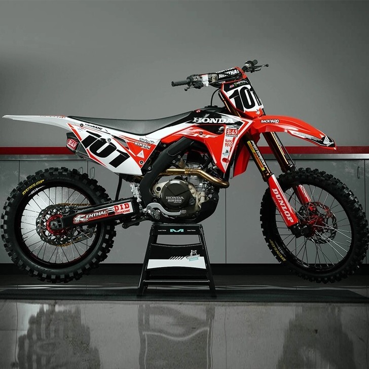 全新纯进口越野本田400可以起飞十米高，手...