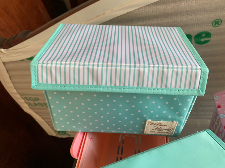 折叠收纳盒 布艺 2个