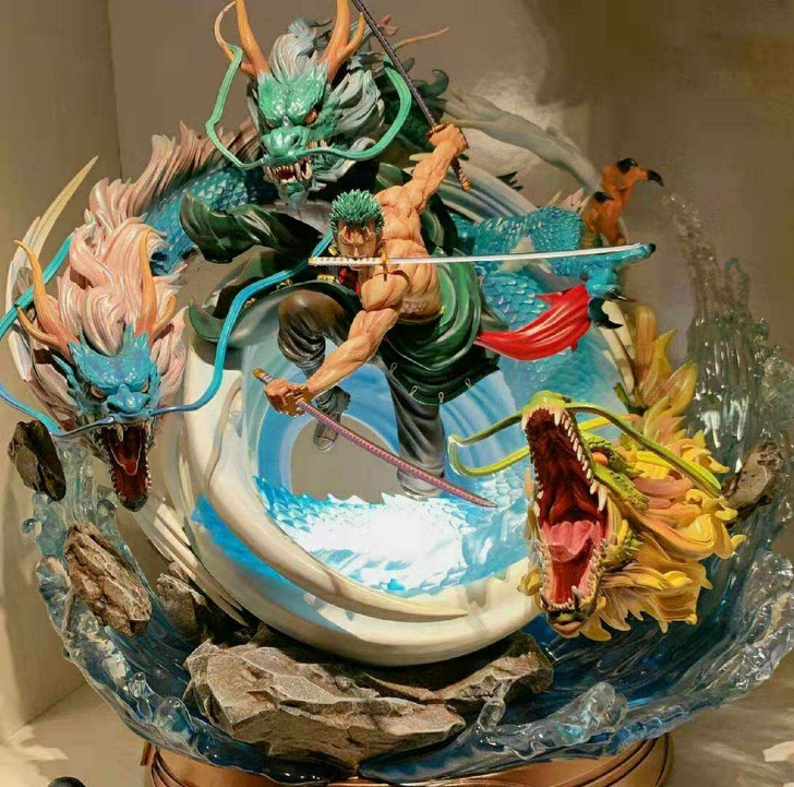 海贼王超大手办超大索隆只出图中款海贼王手办...