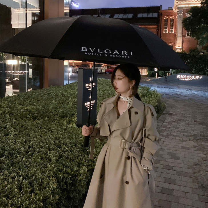 byyou 风衣,全新未穿,外面保护套都还...
