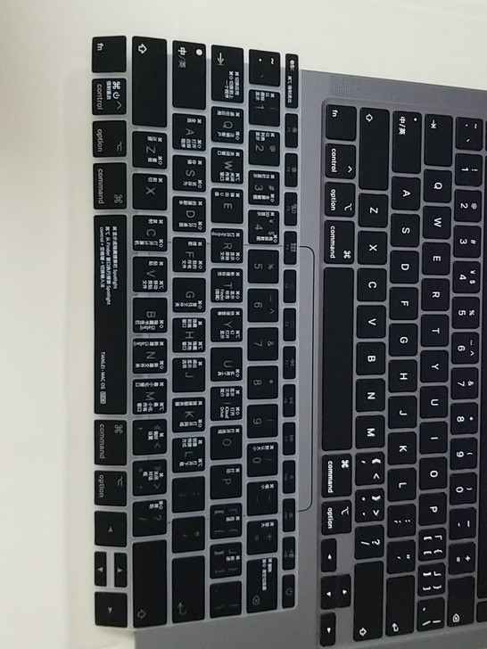 Macbook pro 13寸键盘膜 黑色...