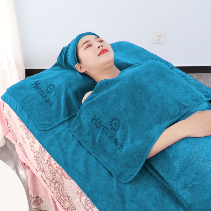 美容院五件套柔软吸水不掉毛包头巾枕巾胸巾铺...