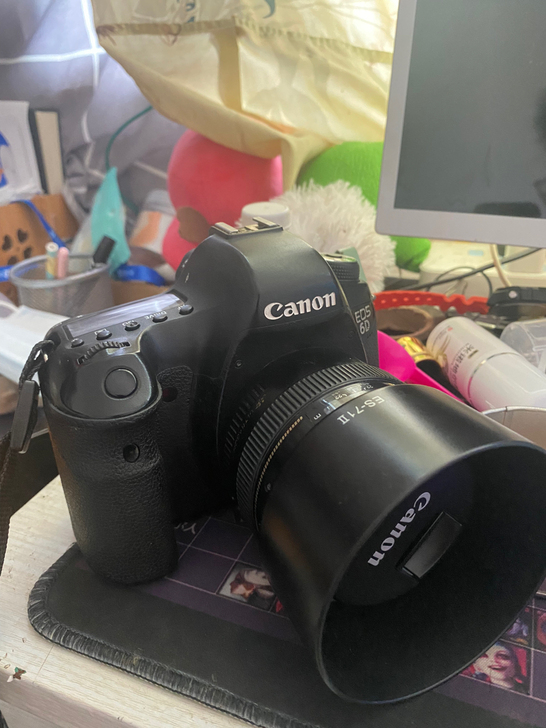 佳能6D套机带佳能50mm1.4人像头。