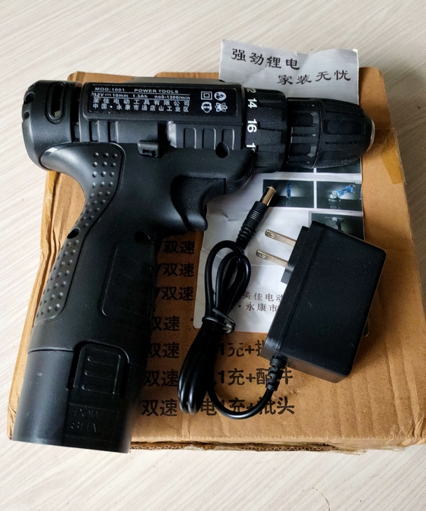 手电钻12V充电电动螺丝刀 全新铜电机，钢...