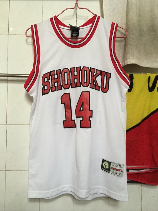 Sd灌篮高手14号三井寿湘北刺绣篮球衣背心...