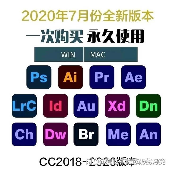 PS软件adobe全家桶PS AI PR ...