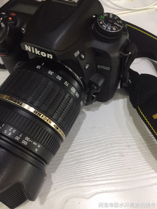 尼康D7500套机  同佳能80Ｄ同一个级...