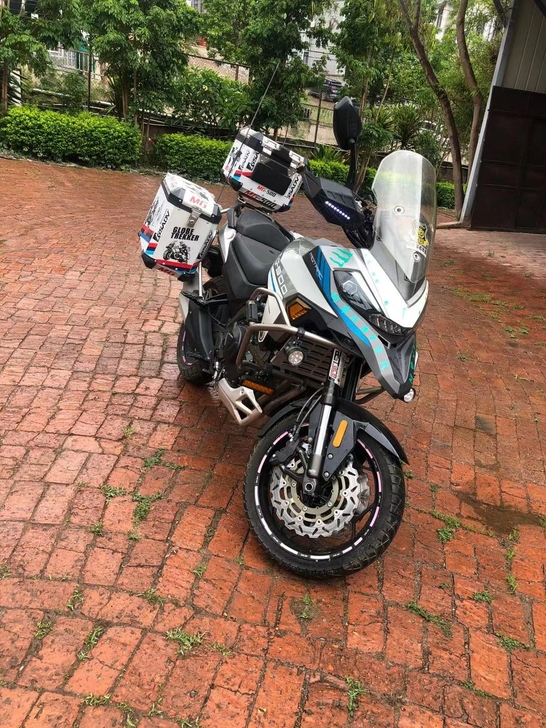 摩瑞MG500拉力摩托车  18年上牌牌 ...