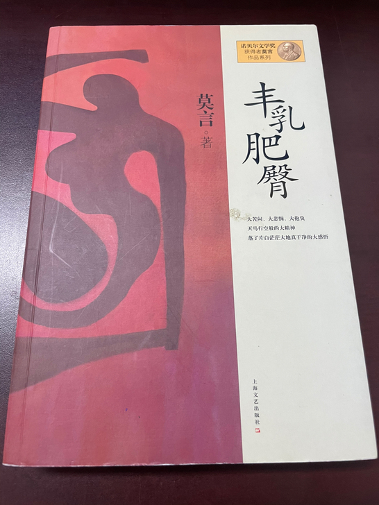 【正版!九成新】《丰乳肥臀》作者:莫言