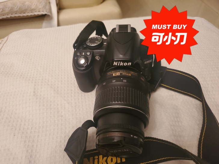 尼康D3100入门套机，几乎全新，没怎么用...