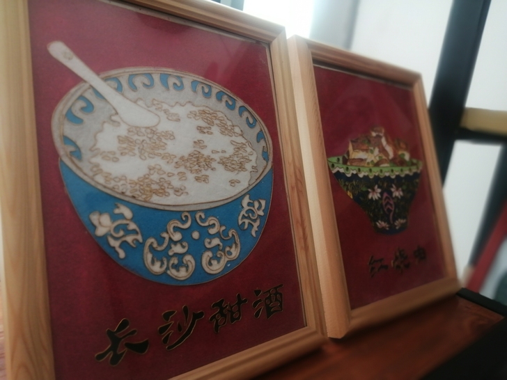 景泰蓝工艺画，可买成品可定制