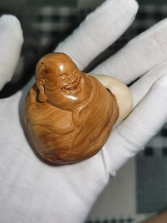 太行崖柏手把件