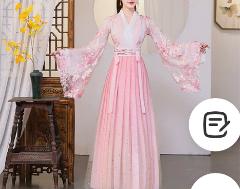 正品原创高端汉服女改良古装服装中国古风超仙...