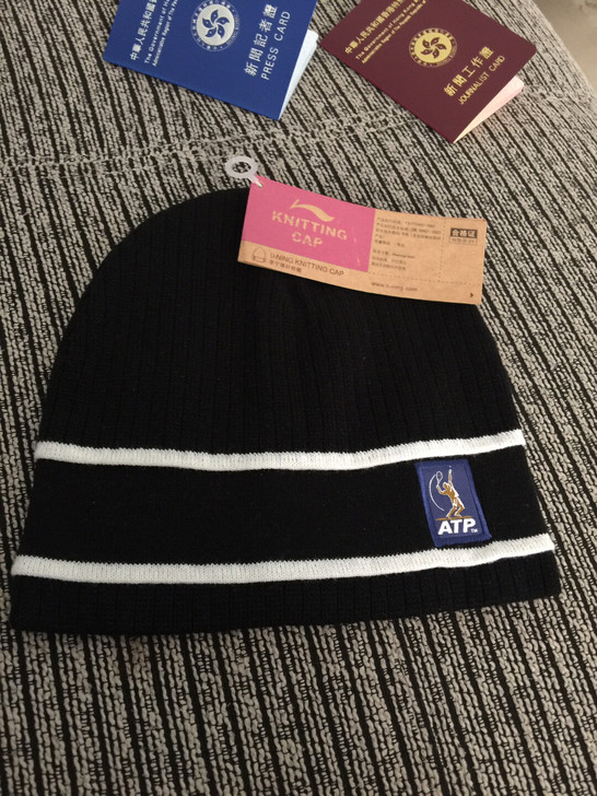 网球 网球帽 李宁网球冬季帽 李宁牌针织帽...