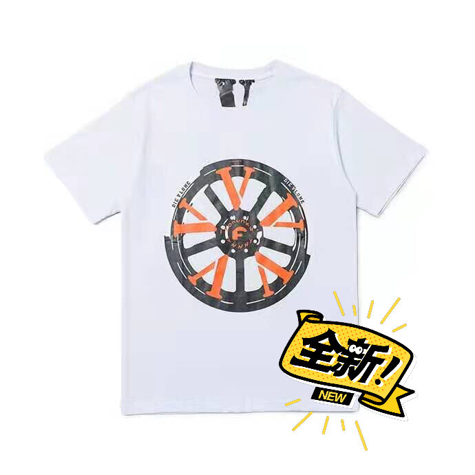 款号308  欧美潮牌VL ONE短袖印花...