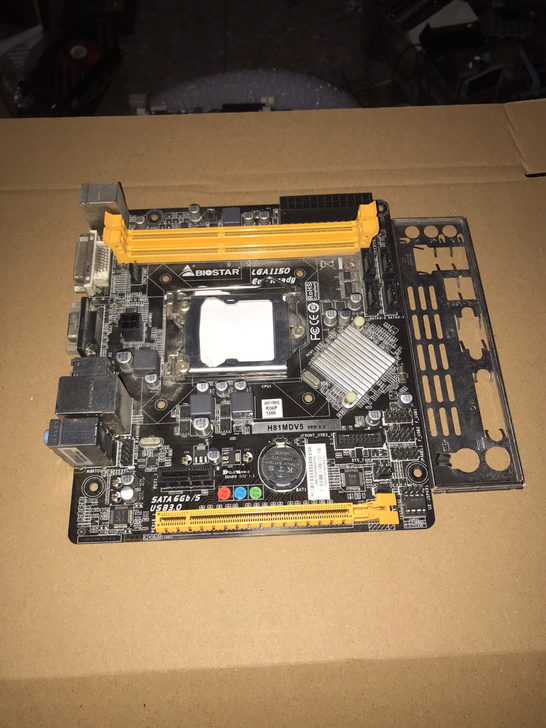 映泰H81 ITX小主板 拆机一张映泰H8...