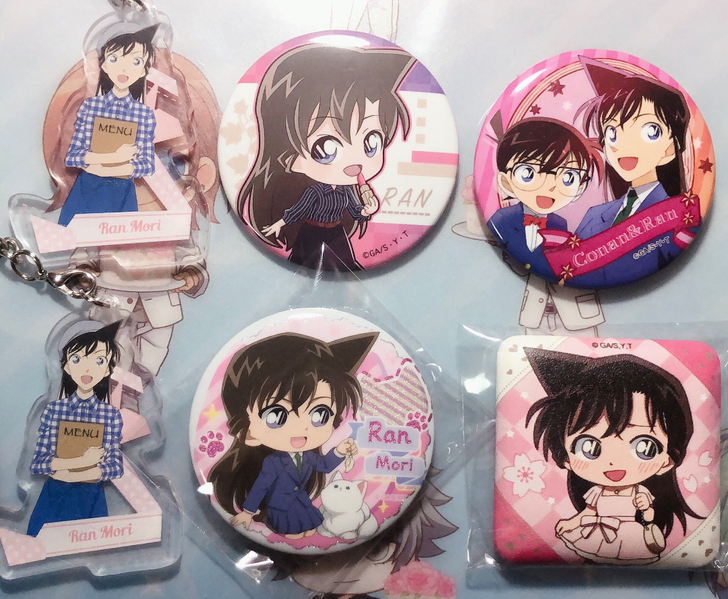 名侦探柯南 毛利兰 小兰 吧唧 亚克力挂件