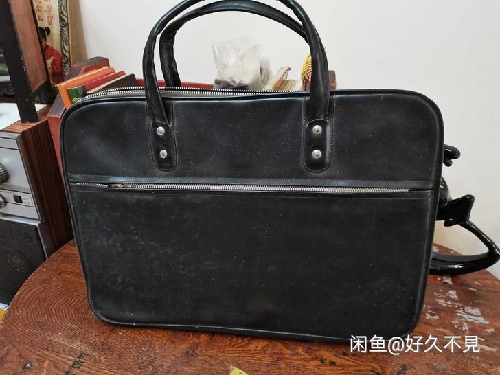80年代 皮革包 拎包 特价包邮 售出不退换
