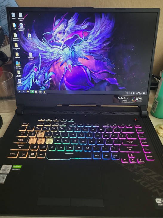 rog游戏本，魔霸新锐，i7-10875h...