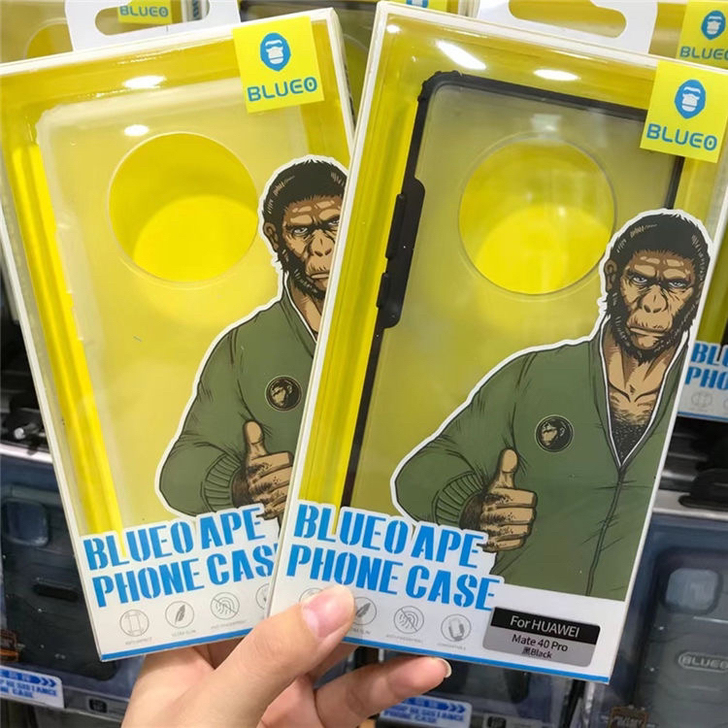 蓝猩护甲华为mate40pro手机壳mat...