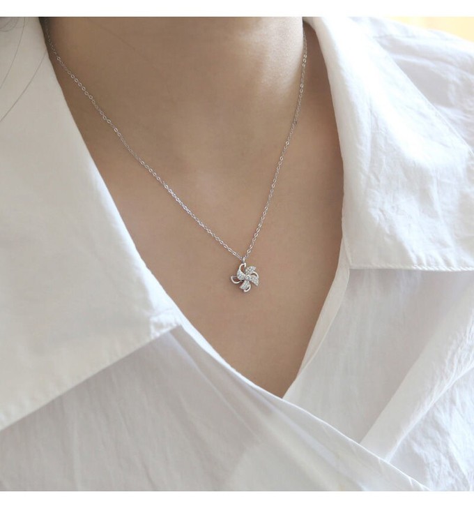 【全场包邮】【风车项链】【银色】s925纯...