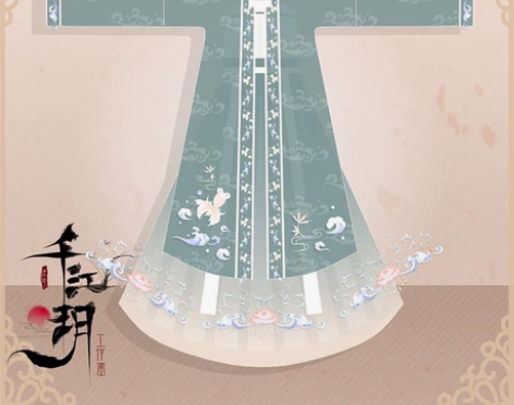 劲合【听夏】汉服女正品原创三件套6米摆对襟...
