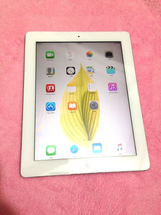 苹果iPad4平板电脑,个人闲置,九成新白...