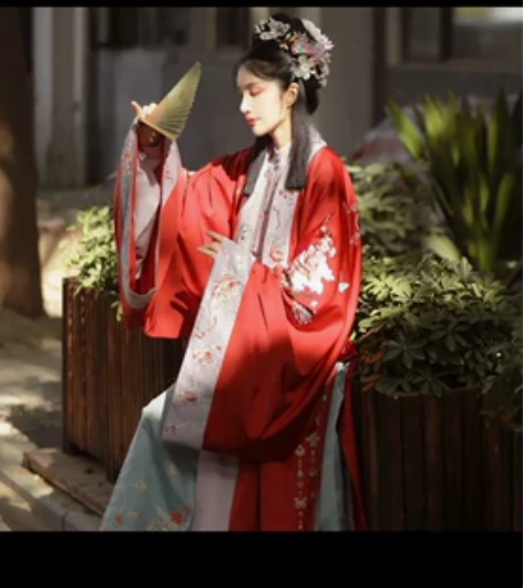 司南阁原创明制立领 紫色M码全新 没穿过 ...