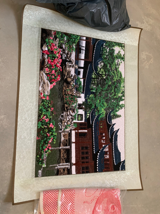 刺绣品刺绣画