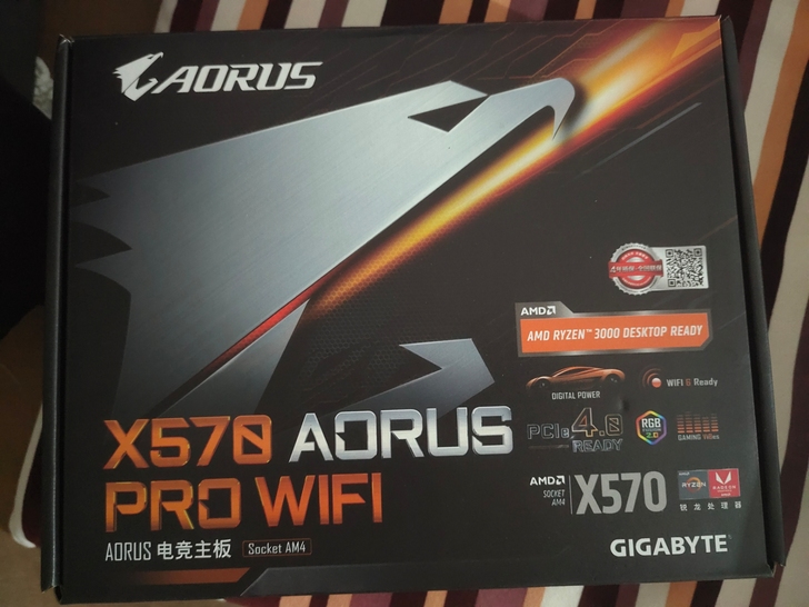 自用主板X570 AORUS PRO WI...