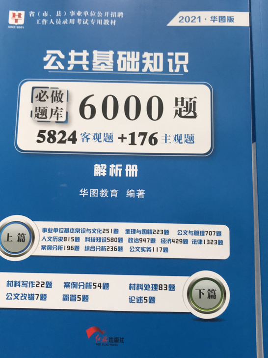公共基础知识，买了还没做过，现在闲置着，有...