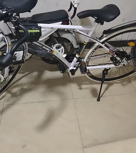 全新自行车,本来想买来给侄子骑行的,高估侄...
