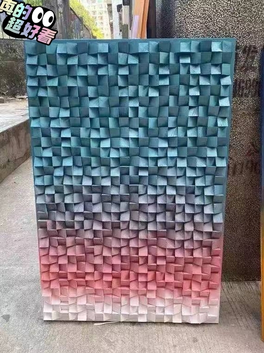 高端实木装置画