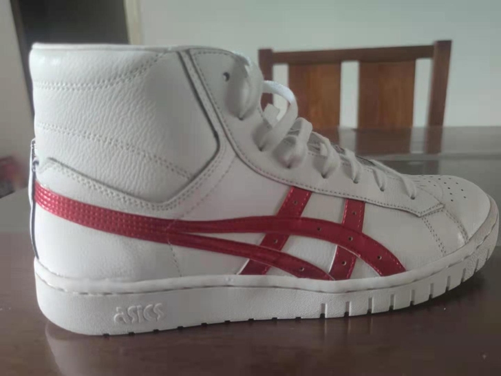 正品asics灌篮高手泽北荣治。只上脚一两...