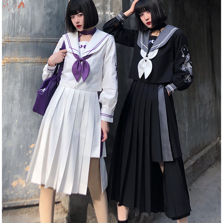 全员饿人 学生校服